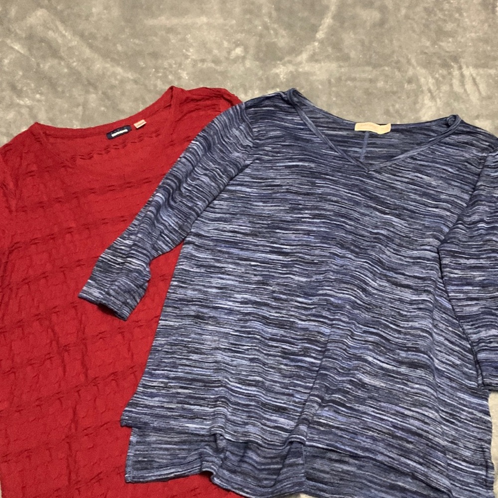 Mixed Fall office casual closet clean out